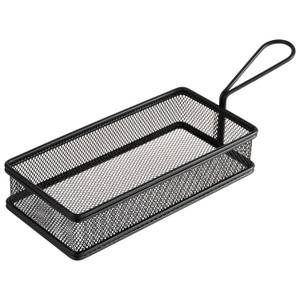 APS Servierkorb Snackholder Schwarz - 11 x 31 cm