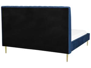 Doppelbett MARVILLE Blau - Marineblau - Breite: 198 cm