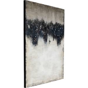 Tableau déco Into The Sea Gris - Textile - 90 x 120 x 5 cm