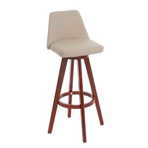 Tabouret de bar C43 pivotante Blanc crème