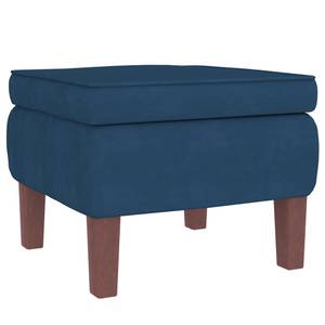 Schaukelsessel mit Hocker 3015093-2 Blau