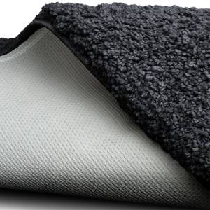 Shaggy-Teppich Prestige Grau - Kunststoff - 100 x 2 x 350 cm