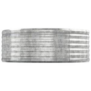 Hochbeet 3012742-2 Silber - 100 x 544 cm