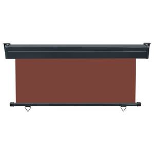 Auvent latéral de balcon 3001573 Marron - 160 x 150 cm