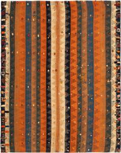 Tapis Jajim LXXIII Textile - 138 x 1 x 174 cm