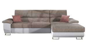 Ecksofa Cotere Mini Cremeweiß - Ecke davorstehend rechts