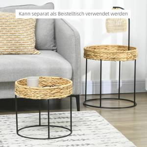 Couchtisch 839-807V00BG Braun - Metall - 45 x 46 x 45 cm