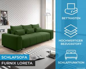Sofa LORETA 3R Dunkelgrün
