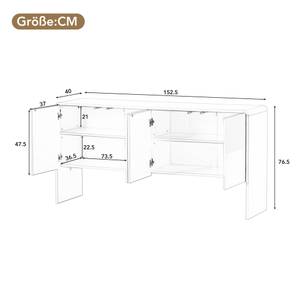 Sideboard LucyLine Ⅱ Weiß