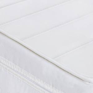 Matelas grand confort 120x200 cm Blanc - Textile - 120 x 11 x 200 cm