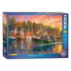 Puzzle D Davison Harbour Sunset Papier - 26 x 6 x 36 cm