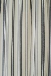 Vorhang baumwolle grau-schwarz streifen kaufen | home24 | Thermovorhänge
