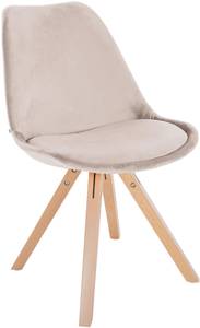 Chaise de salle à manger Sofia Lot de 4 Beige