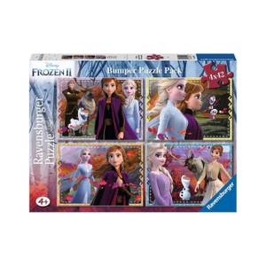 Puzzle Frozen II 4x42 Teile Papier - 25 x 5 x 35 cm