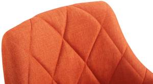 Arbeitshocker Lazio Orange - Textil