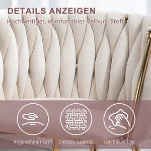 Einzelsessel Mercury Ⅴ 2er-Set Beige