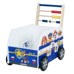 Bully-Schiebebus Paw Patrol Blau - Holzwerkstoff - 34 x 54 x 55 cm