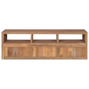 Meuble tv 246950 Marron - Bois massif - Bois/Imitation - 120 x 40 x 30 cm