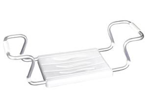 Siège de baignoire Secura Blanc - Matière plastique - 55 x 18 x 26 cm