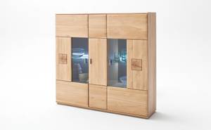 Esszimmer Bonn 41 (3-teilig) Braun - Holz teilmassiv - 315 x 141 x 44 cm