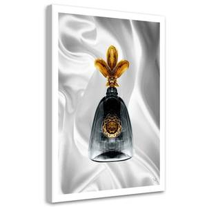 Leinwandbild  Parfüm Flasche Glamour 60 x 90 cm