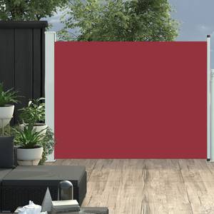 Auvent latéral 3016425-4 Rouge - Métal - Textile - 500 x 140 x 1 cm