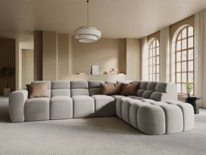 Ecksofa LISA 5 Sitzplätze Beige