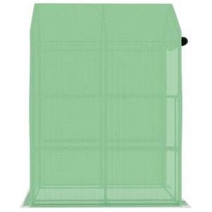 Serre 48167 Vert - Matière plastique - 143 x 195 x 143 cm