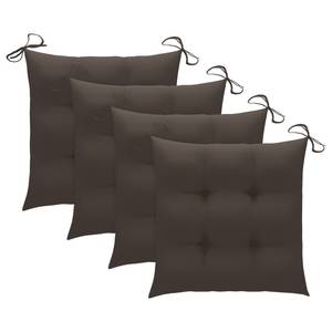 Stapelbarer Stuhl (4er Set) Taupe