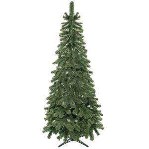Künstlicher Weihnachtsbaum 220 cm Grün - Kunststoff - 130 x 220 x 130 cm