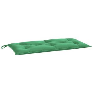 Coussin de banc de jardin Vert - Profondeur : 100 cm