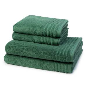 Supersoft set de serviettes 4 pièces Vert