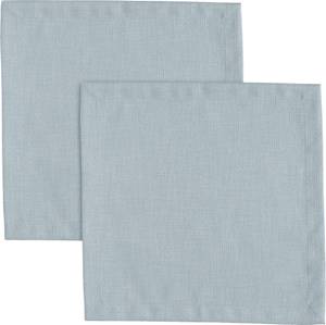 Serviette 2er-Pack 161454 Hochglanz Himmelblau