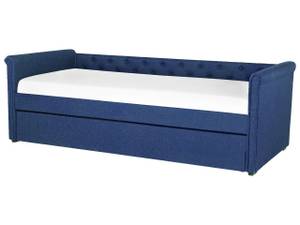 Lit gigogne LIBOURNE Bleu - Bleu marine - 92 x 220 cm