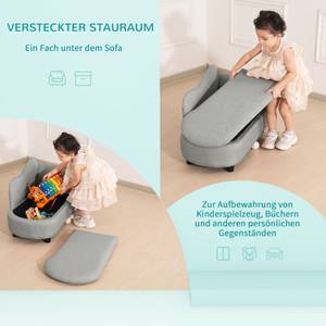 Kinder-Sofa 310-061LG Glas Grau