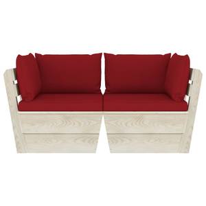 Palettensofa 3016490-1 Rot - Rotbraun