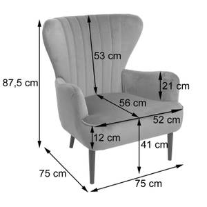 Lounge-Sessel K37 Cremeweiß