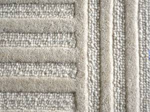 Tapis de salon ASSINIE Blanc - Textile - 160 x 1 x 230 cm