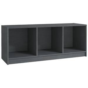 TV-Schrank D494 Grau - Massivholz - 33 x 41 x 104 cm