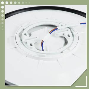 LED Deckenleuchte Frisbee Schwarz