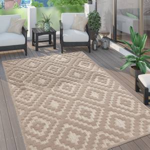 Outdoorteppich Livorno 672 Beige - 160 x 160 cm