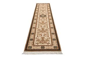 Tapis de passage Darya DXXXVII Marron - Textile - 84 x 1 x 399 cm