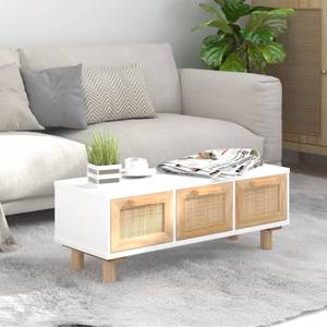 Couchtisch D269 Weiß - Massivholz - 40 x 30 x 80 cm