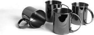 Kupferbecher-Set EW-MM-1008S 4-tlg Schwarz - Fassungsvermögen: 1 L - Anzahl Teile im Set: 4