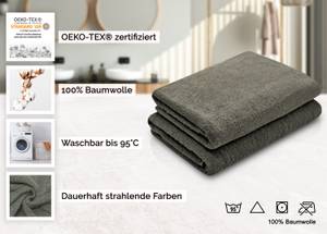 Duschtuch 00000320 2er-Set Taupe