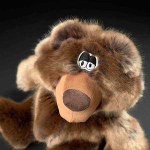 Bär Bee Bear Buddy BeastsTown Braun - Textil - 17 x 22 x 38 cm