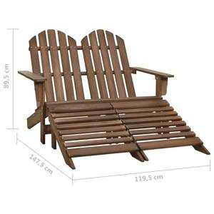 Chaise de jardin 3010078 Marron