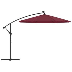 Parasol en porte-à-faux 3007815 Rouge