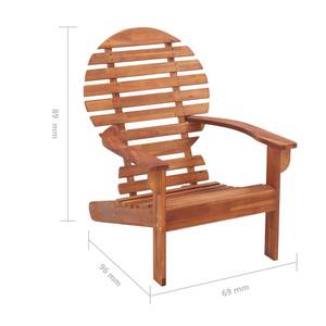 Gartenstuhl 3001716 Braun - Massivholz - Holzart/Dekor - 96 x 89 x 69 cm