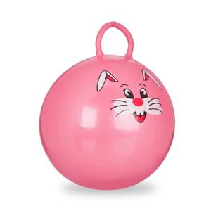 2 x Hüpfball Kinder pink Hellrosa